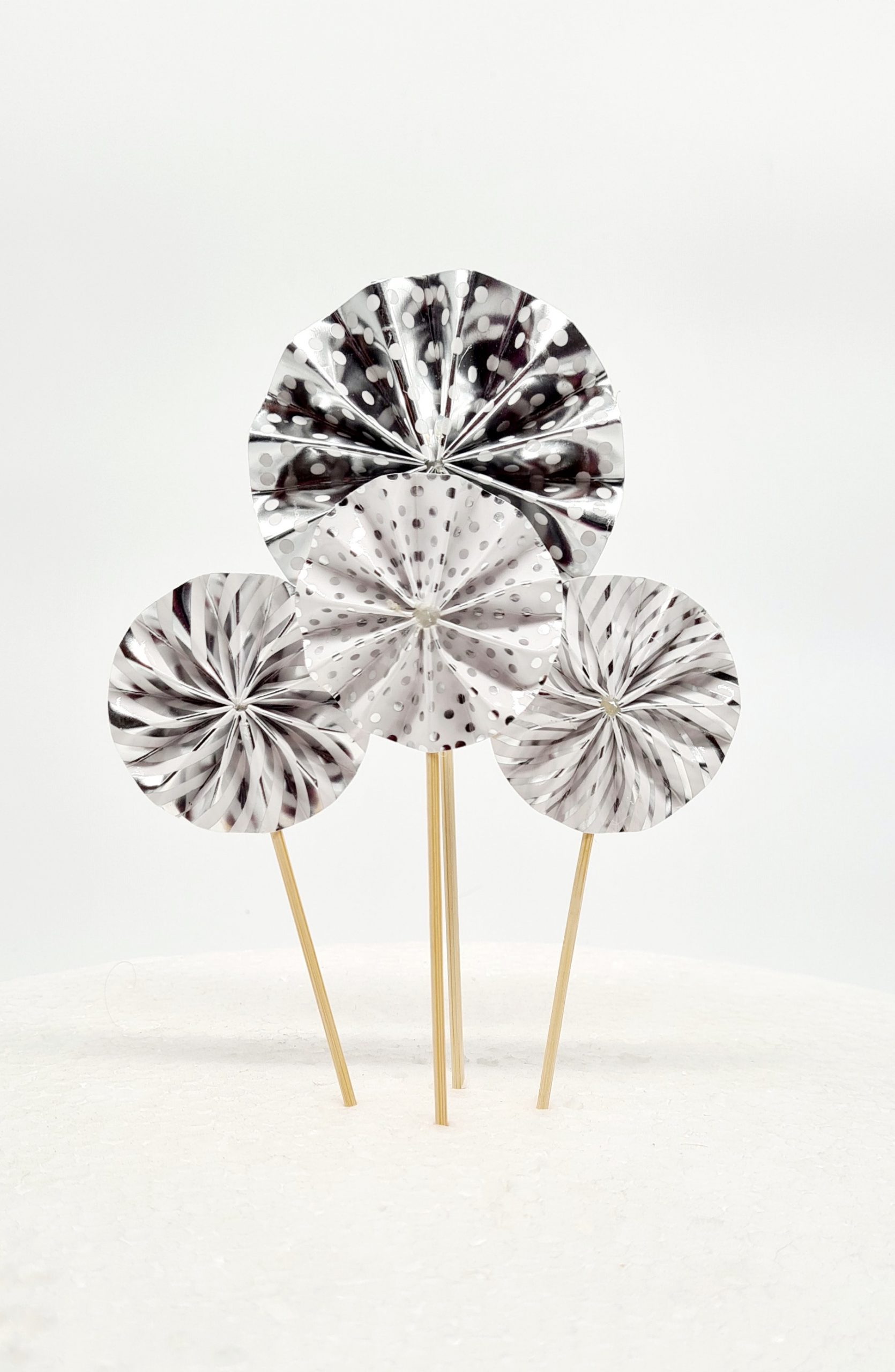 CAKE TOPPERS MOLINILLOS PLATA