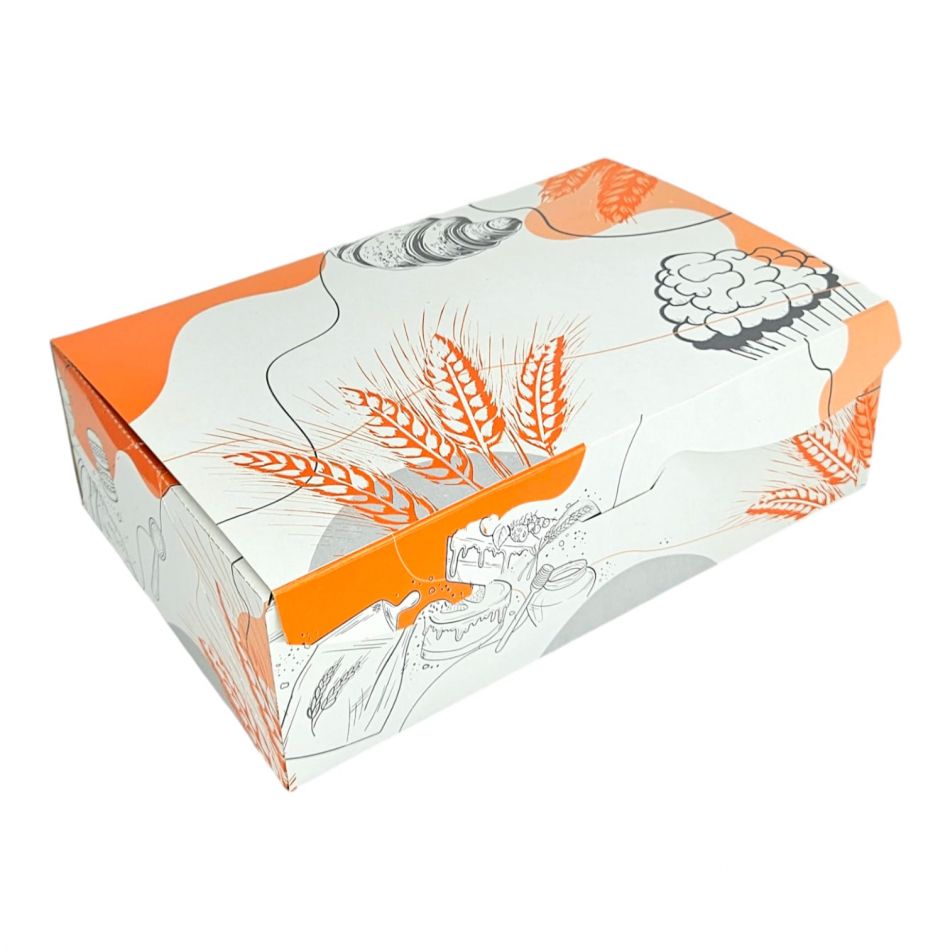 CAJA PASTELES N10 25 X 33 X 8 CM (25UDS)