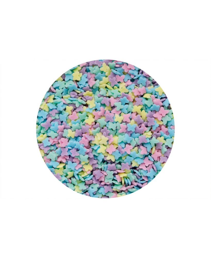Bolsa Sprinkles Mariposas 100 G -Confeti cakes