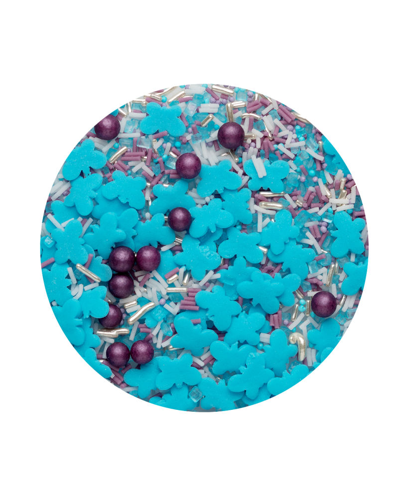 Sprinkles Special Mix 7 Mariposas azules - Confeti cakes (100grs)