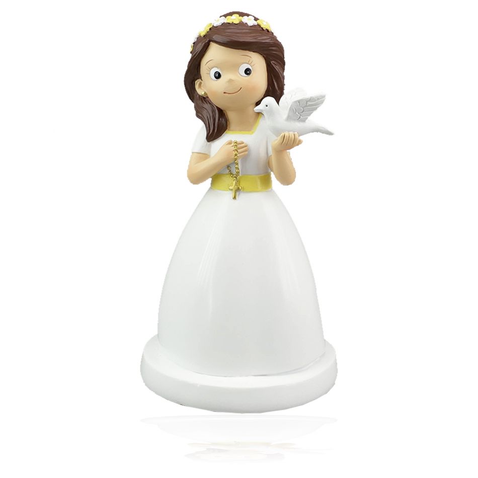 FIGURA COMUNIN NIA PALOMA  16CM