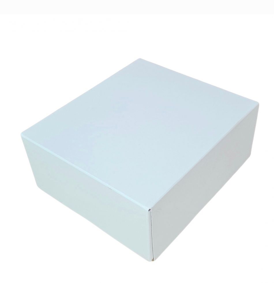 CAJA PORCI�N BLANCA 15X13X6 CM (20UDS) -decopast