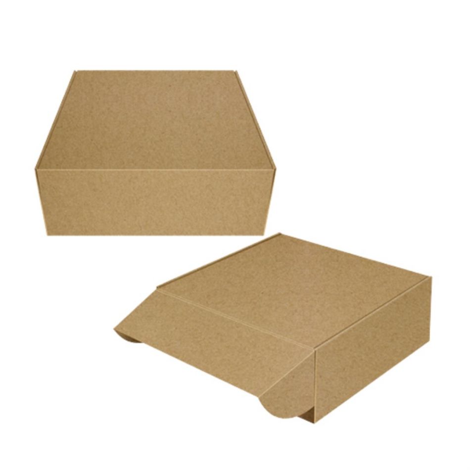 CAJA KRAFT 30X30X9 CM (10UDS)-decopast