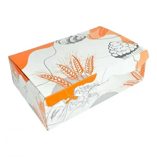 CAJA PASTELES N6 16,5 X 23 X 6,5 CM (25UDS)