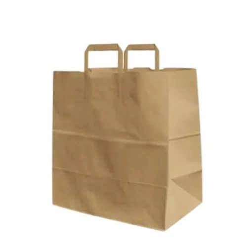 BOLSA KRAFT PARA PASTELERA 26+16X29 CM (50UDS)