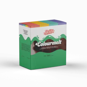 COLOURMELT VERDE 1KG-Pastry colours