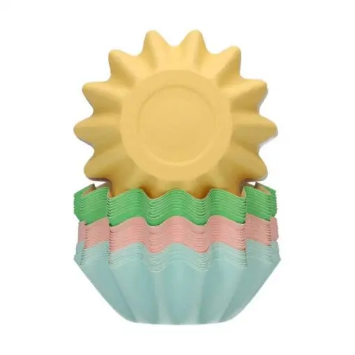 CPSULAS BLOOM ARCO IRIS PASTEL (48UDS) -FUNCAKES