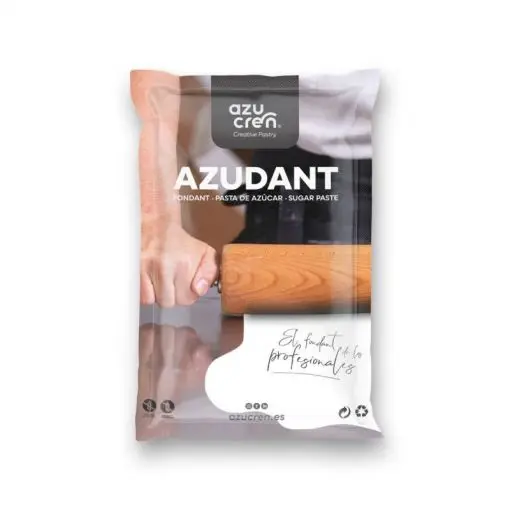 AZUDANT FONDANT BLANCO 1 KG. SIN E171