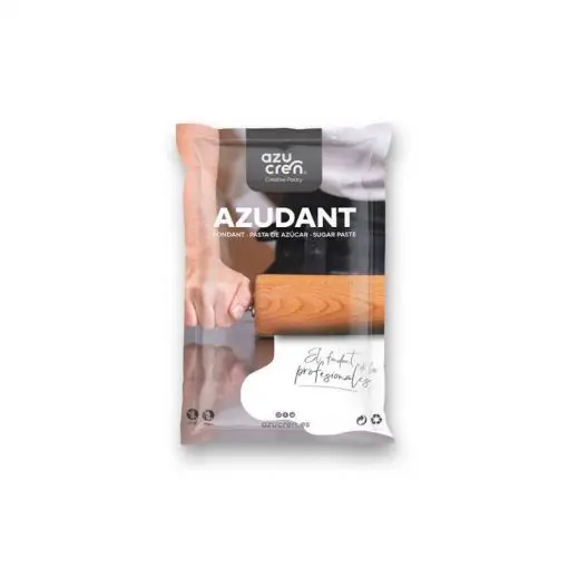 AZUDANT FONDANT BLANCO 250 GRAMOS SIN E171