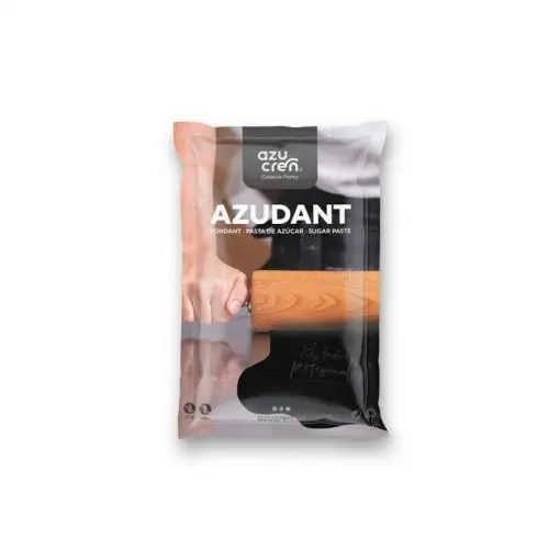AZUDANT FONDANT NEGRO 250 GRAMOS SIN E171-azucren