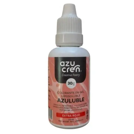 COLORANTE LIPOSOLUBLE EXTRA ROJO  30 ML-Azucren 