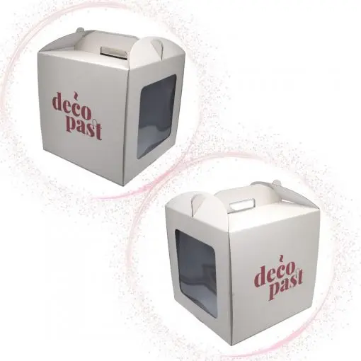 CAJA TARTA PERSONALIZADA 20X20X20 CM 