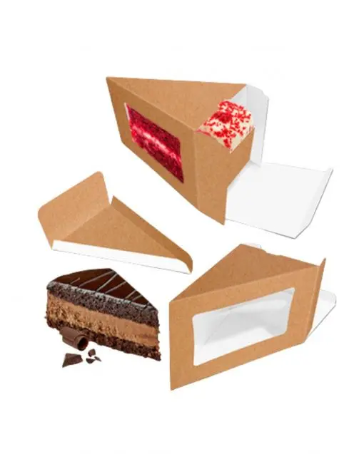 CAJA PARA PORCIN + BANDEJA KRAFT (10UDS)-decopast