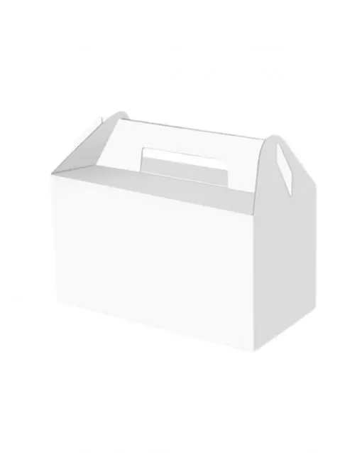 CAJA BLANCA 22X10X12 CM  (10UDS)-decopast