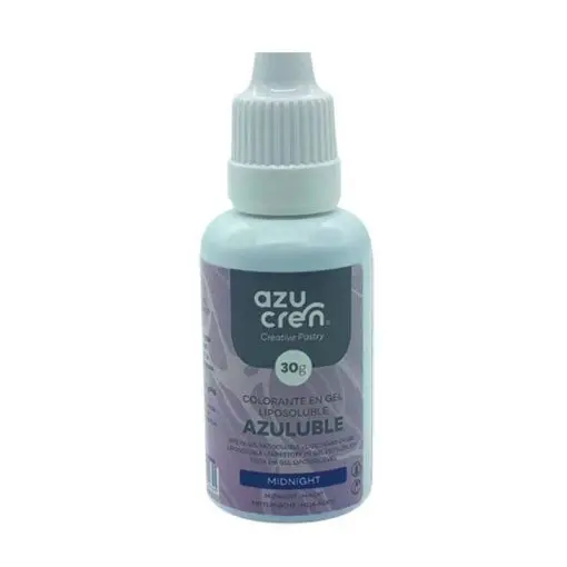  COLORANTE EN GEL LIPOSOLUBLE MIDNIGHT AZULUBLE 30 ML.-Azucren