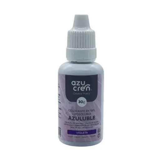 COLORANTE EN GEL LIPOSOLUBLE VIOLETA AZULUBLE 30 ML.-Azucren