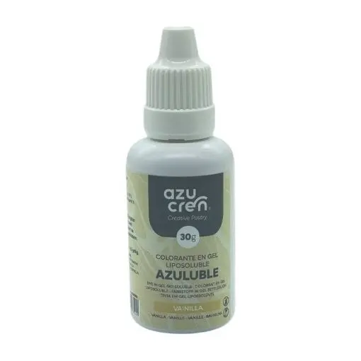  COLORANTE EN GEL LIPOSOLUBLE VAINILLA AZULUBLE 30 ML.-Azucren